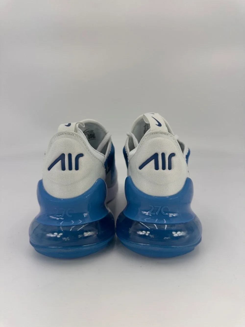 Nike Air Max 270 Off White/Court Blue (943345 125) Big Kid's
